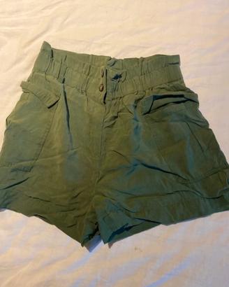 Pantalone corto  verde militare taglia XL
