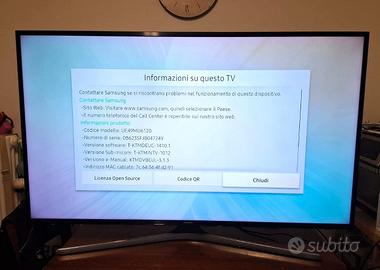 Smart TV Samsung 49" 4K Ultra HD Mod. UE49MU6120