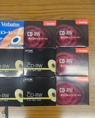 CD-R CD-RW DVD-R Varie mache