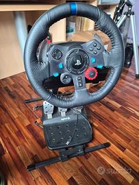 Logitech G29 Driving Force + Pedaliera + Supporto 