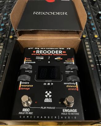 Gamechanger Audio Recoder pedale