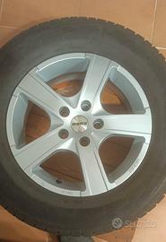 4 RUOTE CON CERCHIO IN LEGA MOMO 215/70/R16