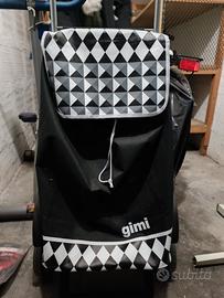 Carrellino Gimi con ruote per fare la spesa