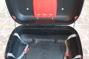 Bauletto posteriore 56l. X moto con porta pacchi.