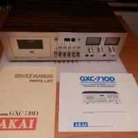 AKAI GXC 710 D registratore a cassette