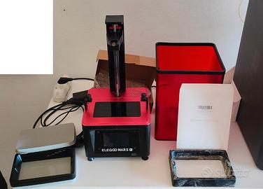 Stampante 3D a resina ELEGOO Mars Pro + 2 vaschett