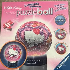 Lampada Puzzleball Hello Kitty Nuovo