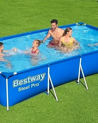 Bestway 56405 Piscina Rettangolare Fuori Terra 400