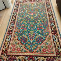 Tappeto indiano in seta Kashmir 150x90