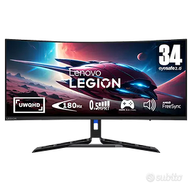 [NUOVO] Lenovo Legion R34w-30 Monitor curvo 34"