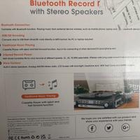 Giradischi con ingresso Bluetooth