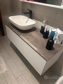 Mobile bagno moderno sospeso completo