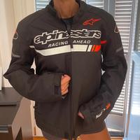 Giacca Alpinestars + paraschiena + Guanti Dainese
