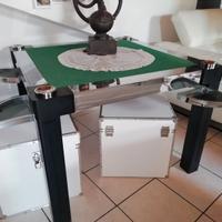 TAVOLO DA GIOCO CARTE VINTAGE