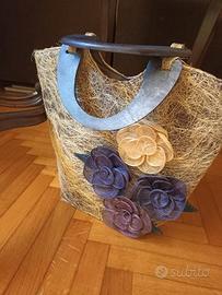 Borsa Urban chic. Made in Italy. Mai usata.