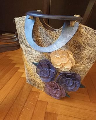 Borsa Urban chic. Made in Italy. Mai usata.