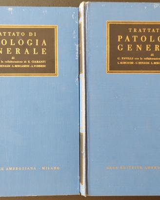 Favilli, Trattato di PATOLOGIA generale + OMAGGIO