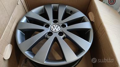 4 CERCHI LEGA VOLKSWAGEN GOLF 17" CODICE A630
