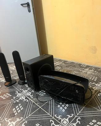 Impianto audio Samsung amplificatore subwoofer 2 c