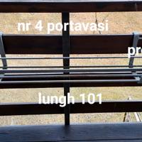 porta fiori artigianali in ferro