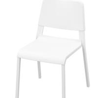6 Sedie Ikea Teodores bianche