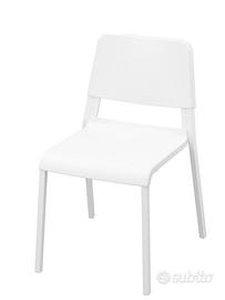 6 Sedie Ikea Teodores bianche