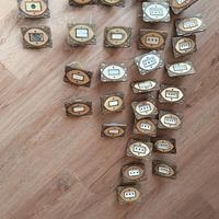 BTICINO PLACCHE  OTTONE PIUMA