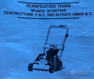 In prestito Scarificatore Tennis con operatore