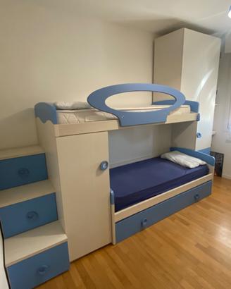 Cameretta Bambini 3 Posti Letto
