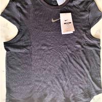 Top Nike da running a manica corta da Donna Dri-FI