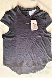 Top Nike da running a manica corta da Donna Dri-FI