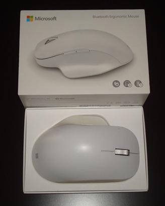 Microsoft Ergonomic Bluetooth Mouse Bianco