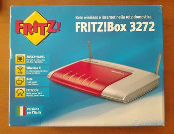 Fritz Box 3272 modem ADSL router wifi vers. Italia