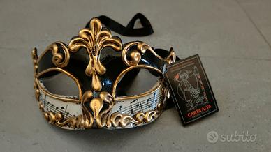 Autentica maschera veneziana con certificato