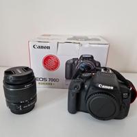 Canon EOS 700D Reflex Digitale + 18-55mm