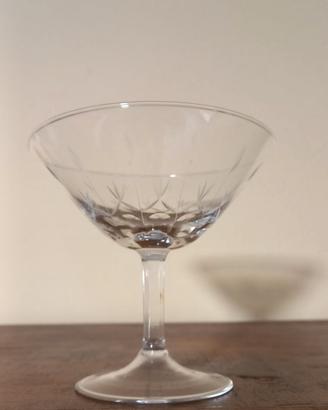 servizio cristallo anni 60