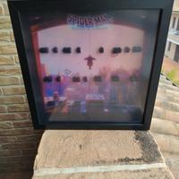 lego cornice bianca serie minifigure spiderman  la