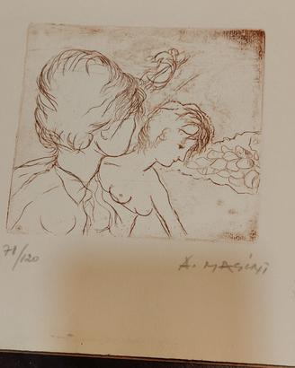 incisione Antonio Masini