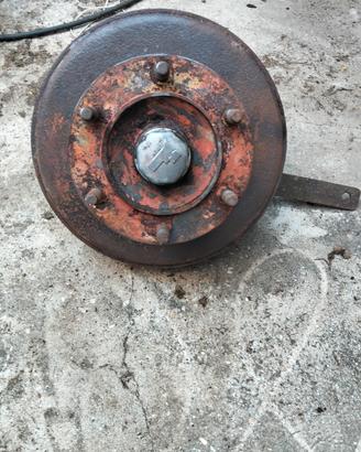 MOZZI CON TAMBURO FRENO CAMION FIAT ANNI 30