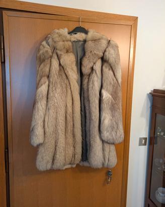 Pelliccia volpe della Groenlandia anni '70 vintage