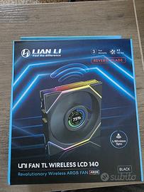 Lian Li UNI FAN 140mm TL LCD WIRELESS - Reverse