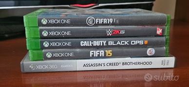 5 Videogiochi Xbox One/360