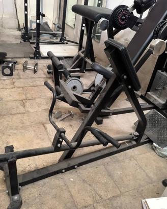 Chest supported row. Rematore.