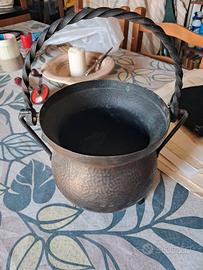 paiolo in rame e ferro