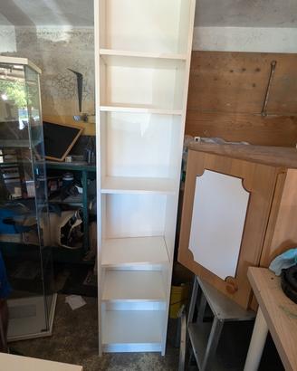 Libreria IKEA BILLY bianca alta con ripiani