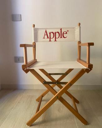 Sedia da regista apple anni 90