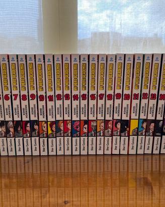 Libri collezione Manga my hero accademia