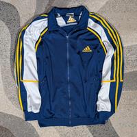 Felpa Adidas Vintage con Zip Stile anni 90/Y2K