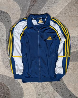 Felpa Adidas Vintage con Zip Stile anni 90/Y2K