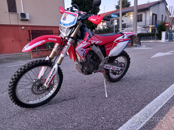Honda HM cre 250 x avviamento elettrico